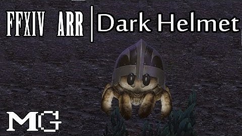 FFXIV: ARR - Dark Helmet (B rank Elite Mark)