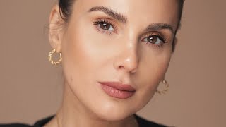 Very soft bronzy makeup tutorial, mask friendly as well | ALI ANDREEA screenshot 1