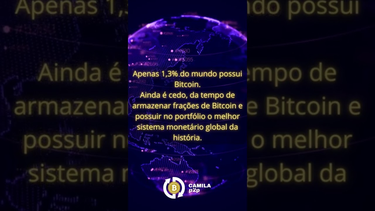 Apenas 1,3% do mundo possui Bitcoin - YouTube