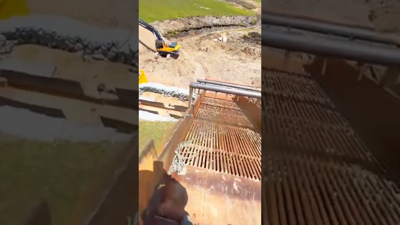 Gold production flushing device. Our powerful equipment.