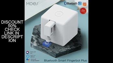 MOES Tuya Smart Bluetooth Fingerbot Switch Button Pusher Smart Life App Voice Control via Alexa, Goo