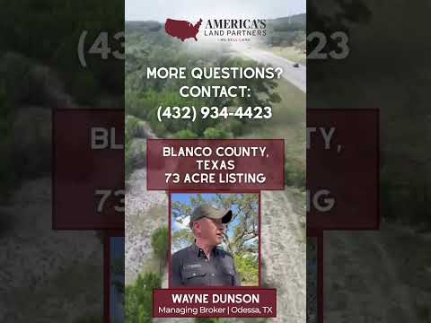 Blanco County, TX 73 Acres