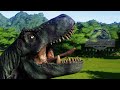 LA NUEVA TIRANOSAURIO REX COLMILLO SE ADUEÑA DEL PARQUE DE DINOSAURIOS!! Jurassic World Evolution