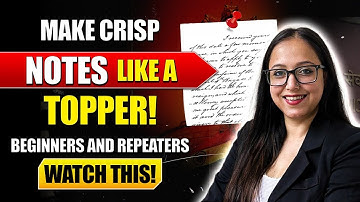 How to Make Sociology Notes like a Topper? For any Objective Type Exam | Beginners and Repeaters