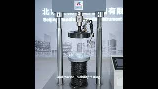 High-precision pavement material strength testing machine (PMST)