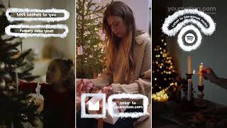 Stop Motion Snow Social Media Lower Thirds Title Motion | After Effects Style Template