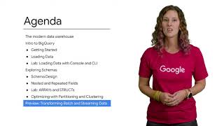3.18 Preview Transforming Batch and Streaming Data | Building a Data Warehouse | Modernizing Data