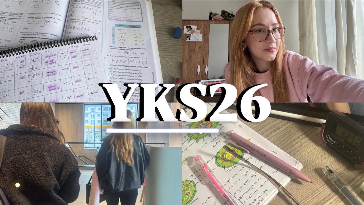 ben bittim ayt bitmedi, yks26 çalıșma #vlog 