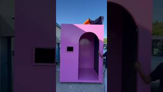 Photo booth room