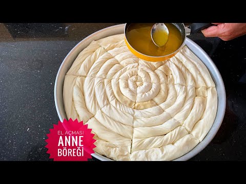 Annemden Öğrendiğim Mayasız En Güzel El Açması Börek✅bera tatlidunyasi