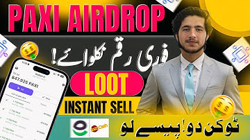 🔥PaxiHub Airdrop Complete Guide | New Free Loot | PAXI Token Kaise Withdraw Kare