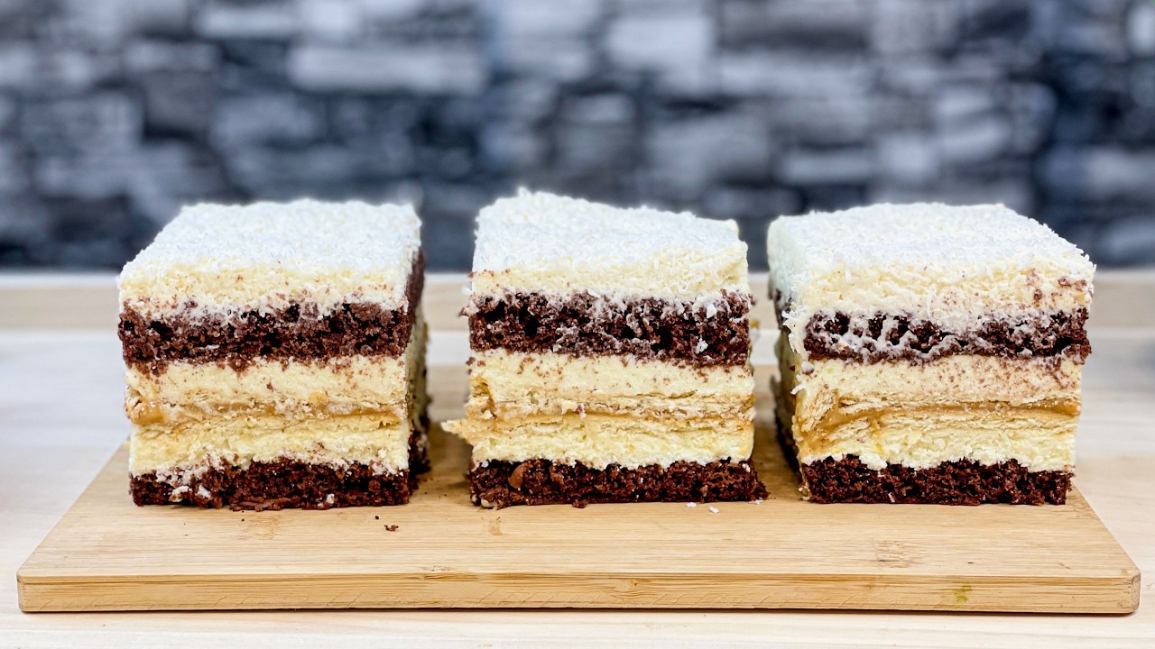 Obłędnie pyszne ciasto kokosowe! Wszyscy będą prosić o przepis!