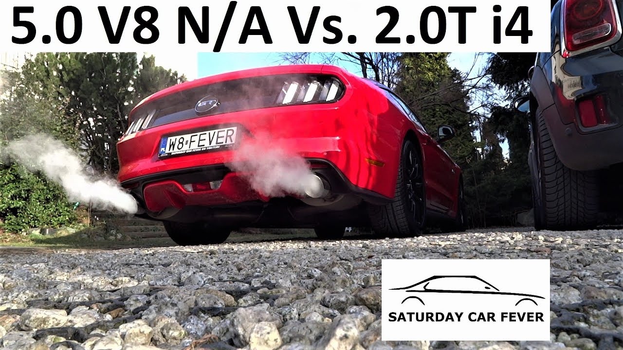 2.0 TURBO inline 4 Vs. 5.0 V8 N/A MINI JOHN COOPER WORKS Vs. Ford