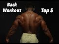 Back Workout | 5 Exercises For A Bigger Back