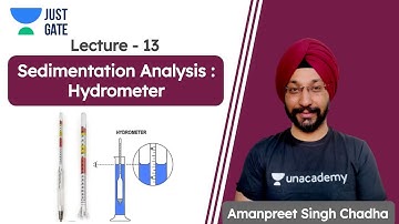 Sedimentation Analysis : Hydrometer | Geotechnical Engineering | GATE Preparation | Amanpreet Singh