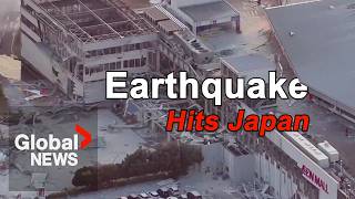 South Japan hit by 7.1 magnitude earthquake, dozens trapped in shopping mall
