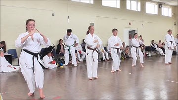 GKR Karate - Kieran Duncan 1st Kyu Grading (2nd black tip) June 2017