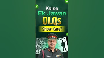Kaise Ek Jawan OLQs Show Kare? | Real Officer Like Qualities Explained #shorts #ssb #viral