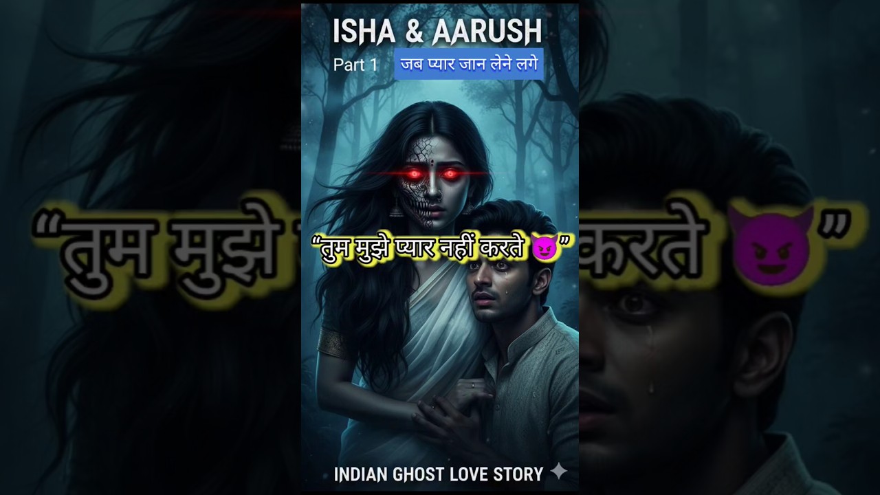 Ghost Love Story 😱 | Jab Pret Ne Kaha &ndash; Tum Mujhse Pyaar Nahi Karte| #horrorstories  #shorts