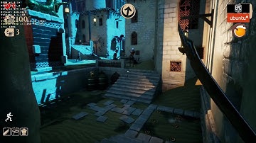 Lutris Epic Store Linux | City of Brass | GTX 1650 | Ubuntu 20.04 | Playable | 60 fps | Gameplay