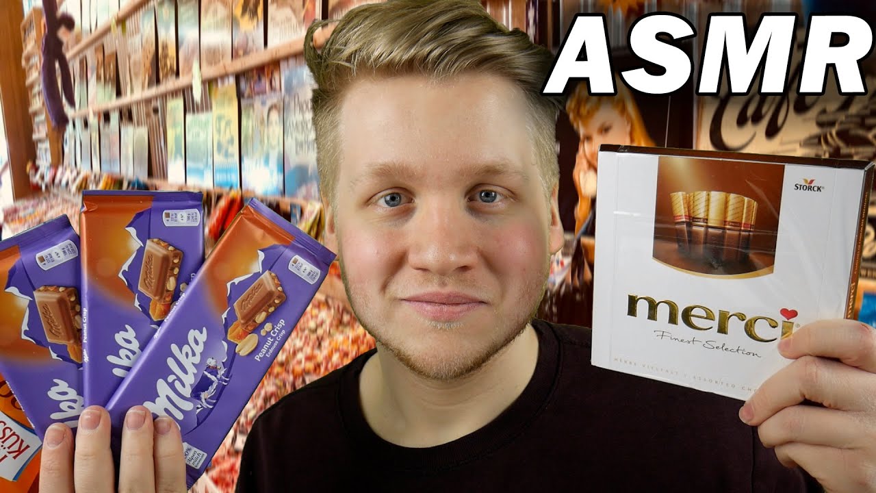 ASMR | Der CANDY-SHOP Mitarbeiter empfiehlt dir leckere SCHOKOLADE! (Roleplay) auf Deutsch/German