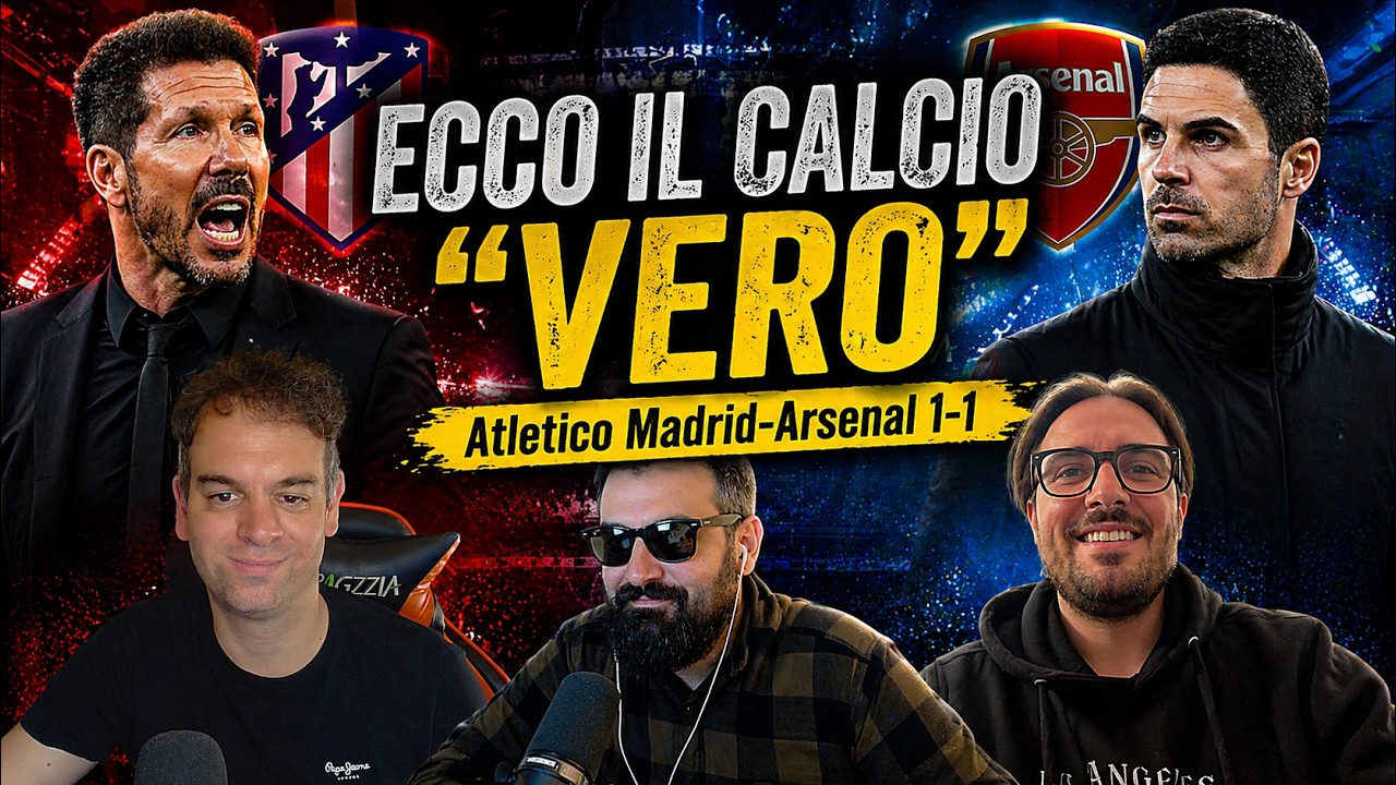 PAREGGIO DI RIGORE. SI DECIDE TUTTO AL RITORNO | Atletico Madrid-Arsenal 1-1 episode artwork