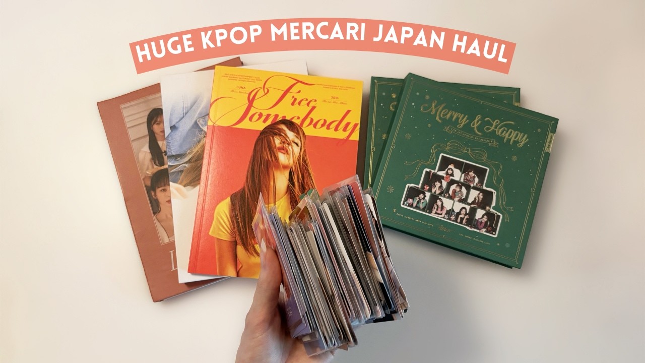 【 HUGE kpop photocards haul from mercari japan 🎀 123 pcs and 5 albums 】