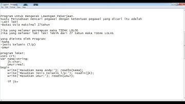 Latihan Praktek 4 Pemrograman Dasar