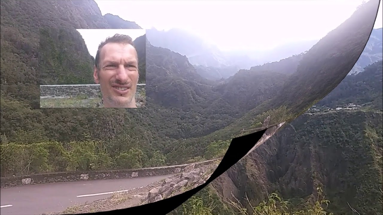 Promenade Et Découverte Des Montagne Du Village Du Cirque Du Cilaos Sur Lile De La Réunion