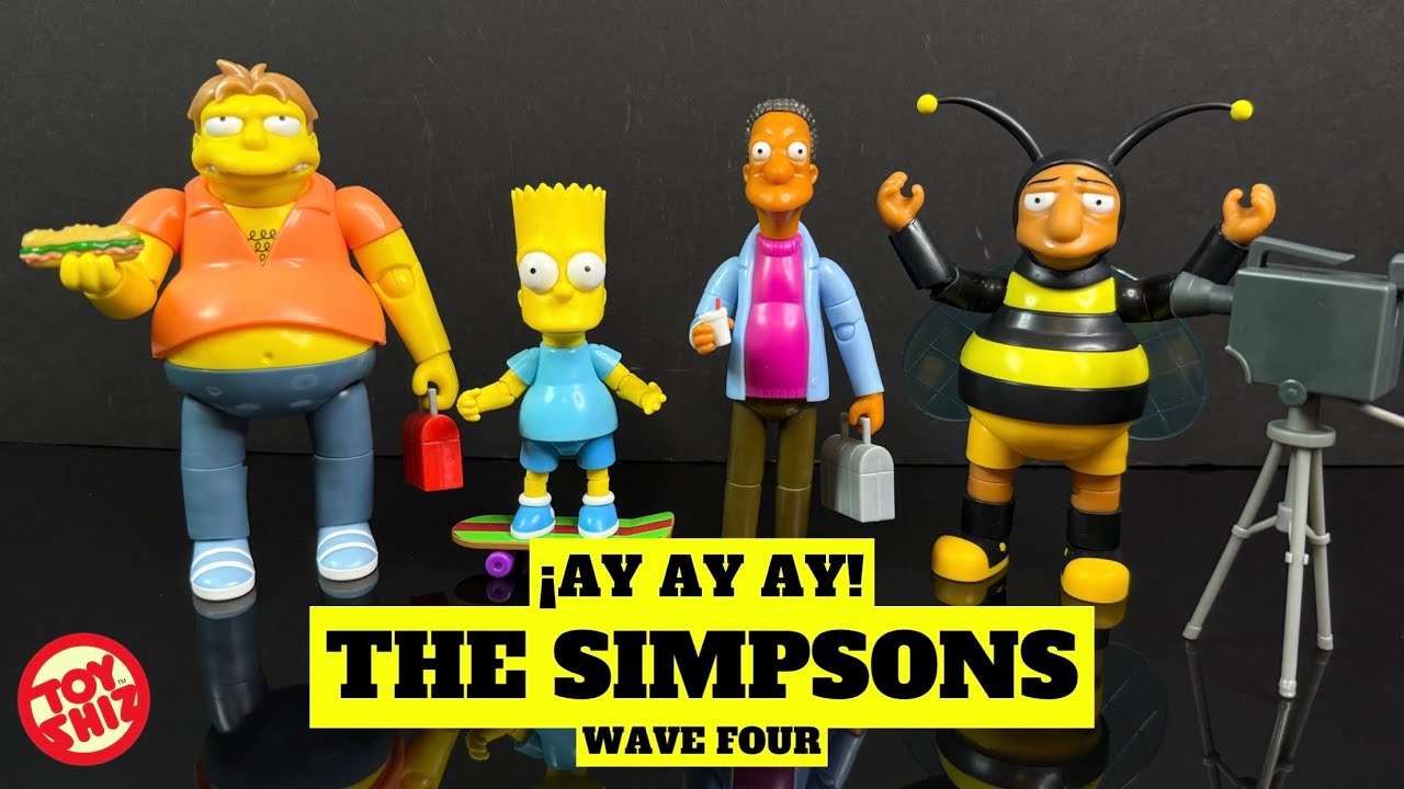 The Simpsons r dot pals 未開封 2.5in Figures Asst Wave 4