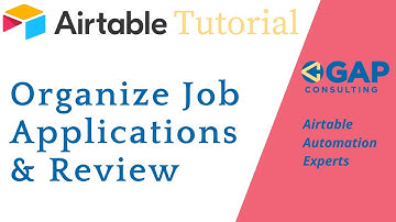 How to Organize Job Applications in Airtable