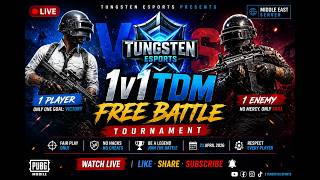 LIVE 🔴 TGN 1v1 TDM FREE BATTLE | TUNGSTEN ESPORTS