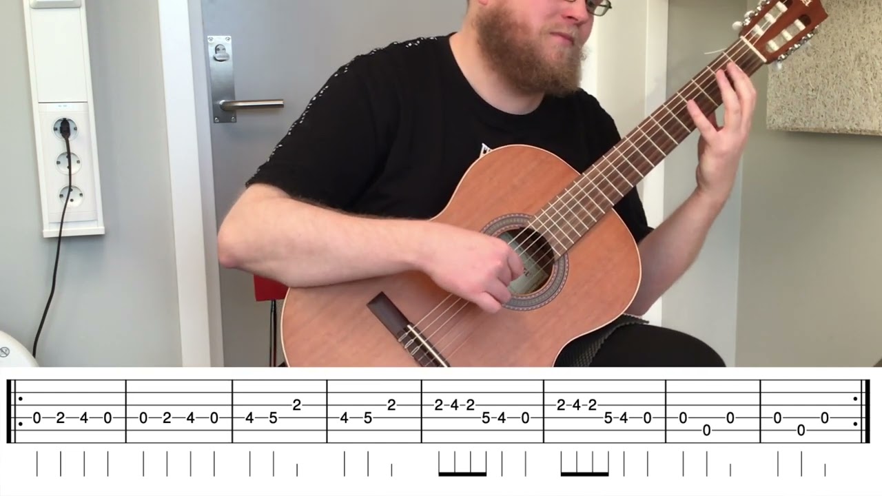 #9 Are You Sleeping, Brother John Suzuki Guitar Tab