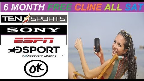 6 Month Free Cline How To Add China Receiver Watch Paid Channels All Satellite Ok
