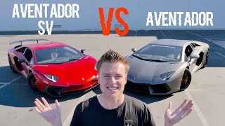 Lamborghini Aventador vs. Aventador SV? (Which is the better Lamborghini!)