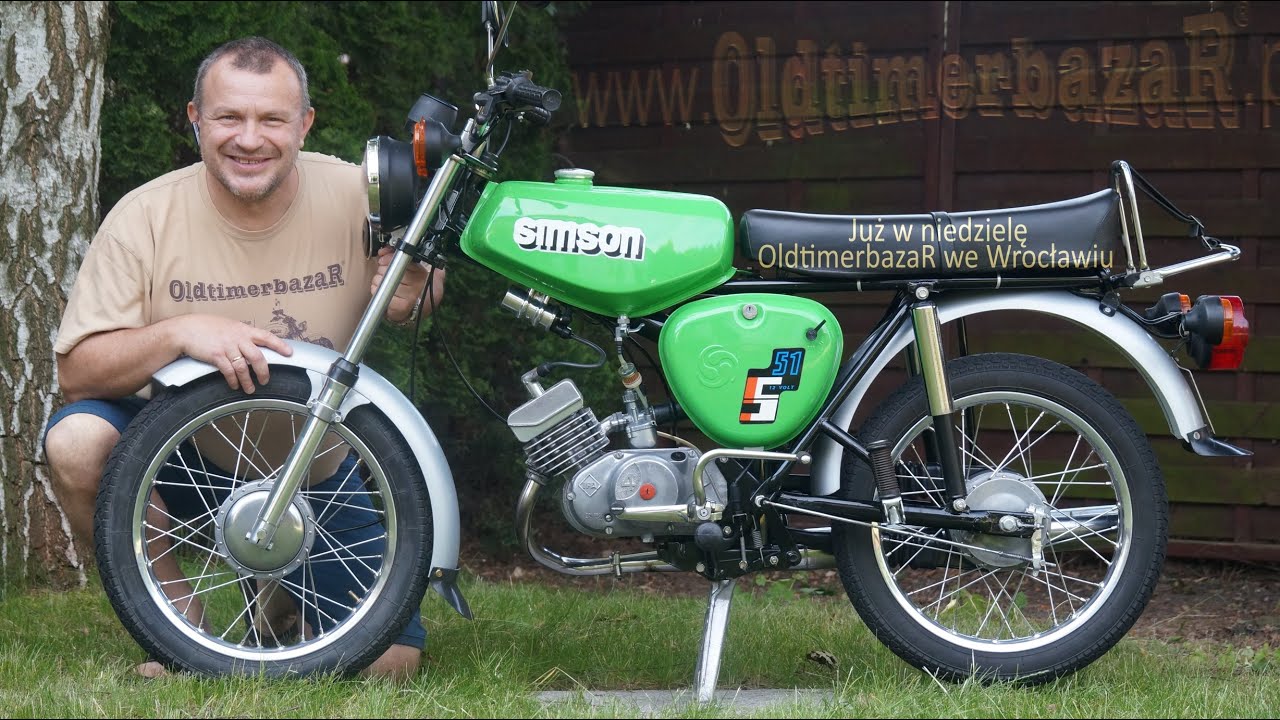 OldtimerbazaR ~ Simson S51 - opowiada Piotr Kawałek