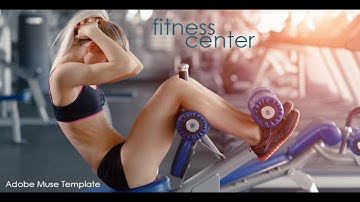 Fitness Center Muse Template | Themeforest Website Templates and Themes