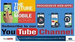 Progressive web app best Tutorial  Beginners  to complete part 1 | Digital Molvi Progressive Web Apps Tutorial Part 1