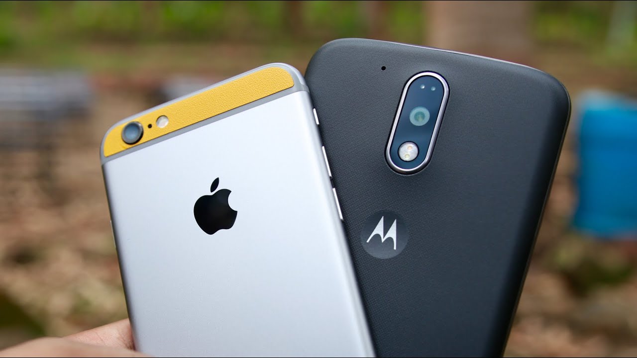 Moto G4 Plus vs iPhone 6S Camera Comparison