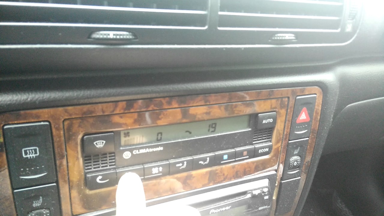 Climatronic passat b5