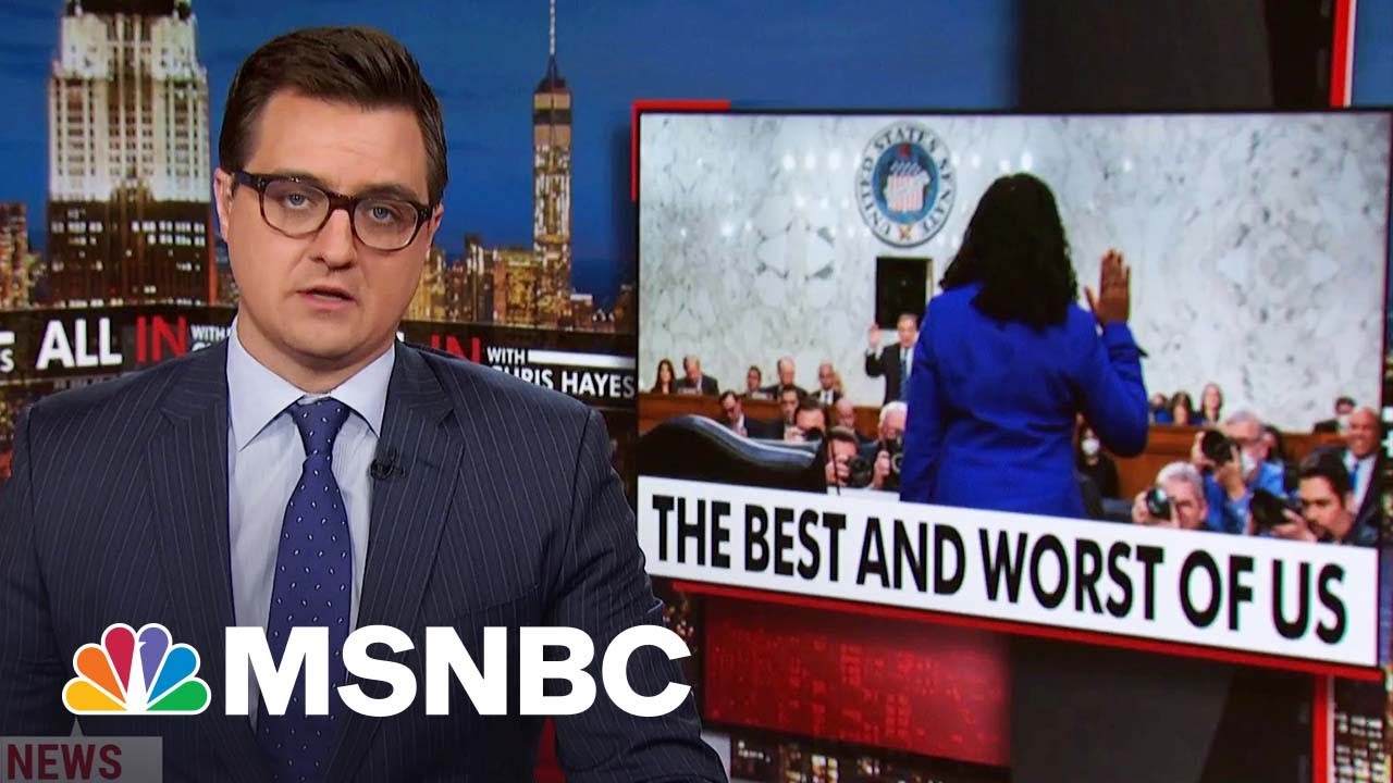Chris Hayes Rips ‘Facially Racist’ GOP Questioning Of Ketanji Brown Jackson