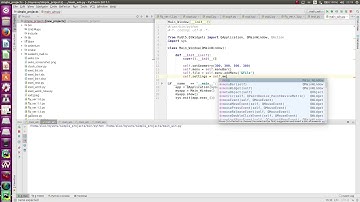 Создание главного окна на PyQt5 часть1