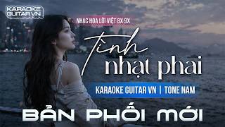 Tình Nhạt Phai (Lưu Đức Hoa) - Karaoke Tone Nam | Nhạc Hoa Lời Việt 8x 9x