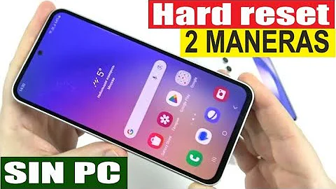 Сomo resetear un samsung A54 sin pc | Hard reset samsung A54 bloqueado sin pc | formatear A54 sin pc