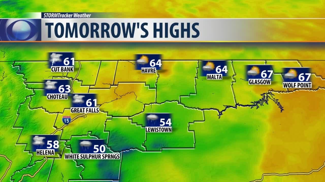 Showers and Storms on Wednesday - YouTube