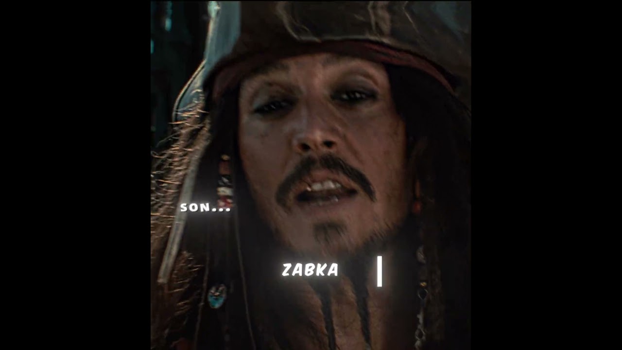 "Son'' iam Captain Jack Sparrow 💀" - Jack Sparrow 'POTC' Edit | DEL Amor  (Slowed & Reverb)