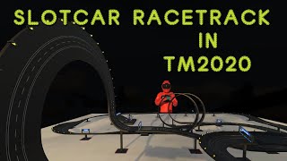 A Real Slotcar Racetrack in TRACKMANIA?! - TM2020 TOTD WR Run