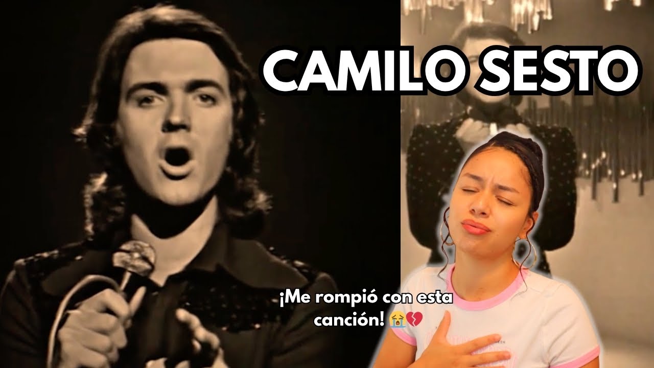 PRIMERA VEZ ESCUCHANDO "Amor Amar" de CAMILO SESTO 😱 |  ¡Qué voz!