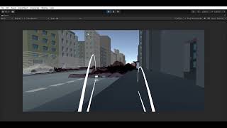 Non-exhaust emission for vehicle in VR