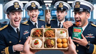 Download Lagu British Royal Navy Officers try Indonesian Food!! MP3 Download Lagu British Royal Navy Officers try Indonesian Food!! MP3